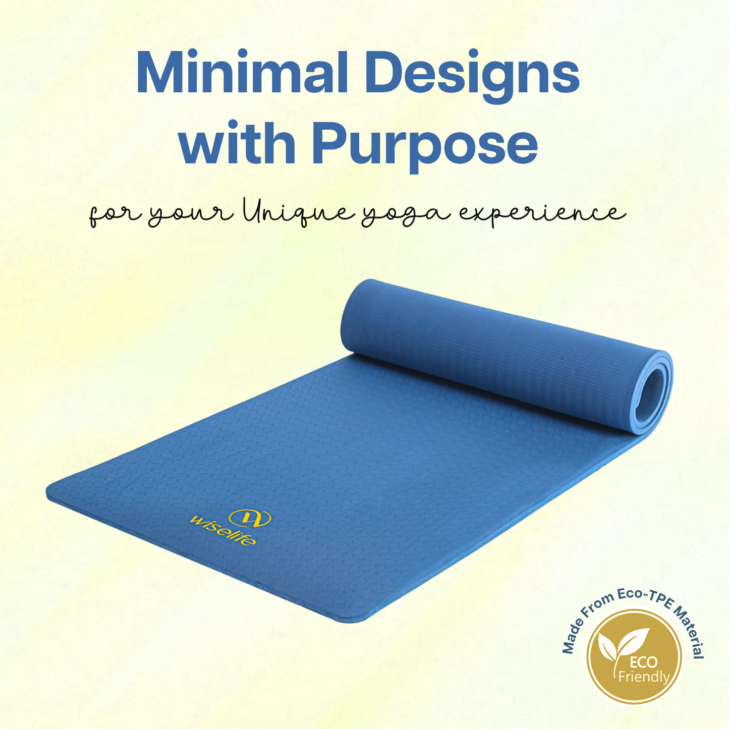 Classic Tpe Yoga Mat - 8 MM