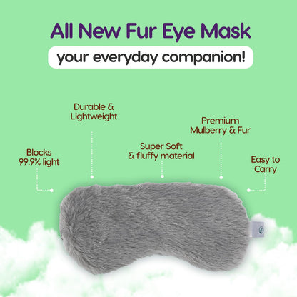 Fur Eye Mask