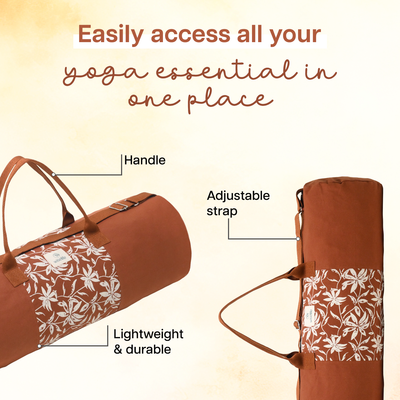 Yoga Mat Duffle Bag (Up to 10mm Mat)