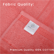 Bath Towel 500 GSM (Coral Red)