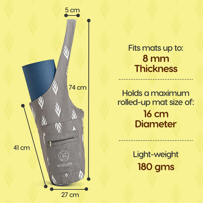 Yoga Mat Tote Bag (Up to 8mm Mat)