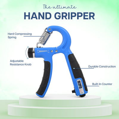 Adjustable Hand Grip with Automatic Counter