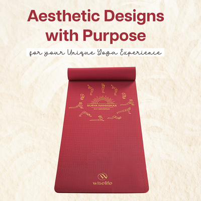 Purpose Printed TPE Yoga Mat-6mm