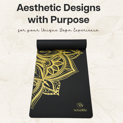 Purpose Printed TPE Yoga Mat-6mm