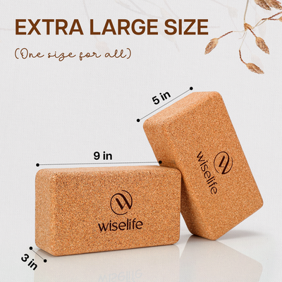 Cork Yoga Blocks - Set of 2