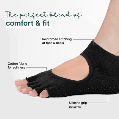 Wise Yoga Grip Socks