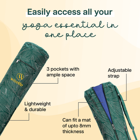 Yoga Mat bag (up to 8mm mats)