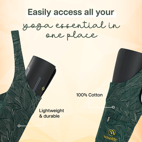 Yoga Mat Tote Bag (up to 8mm mats)