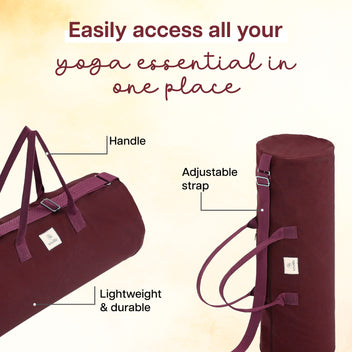 Yoga Mat XL Duffle Bag (Up to 8 mm mats)