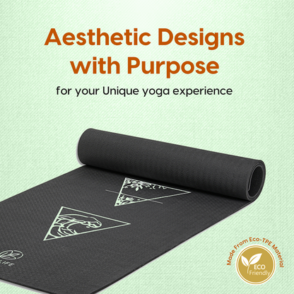 Purpose Printed Yoga Mat - Elements of Nature (6MM)