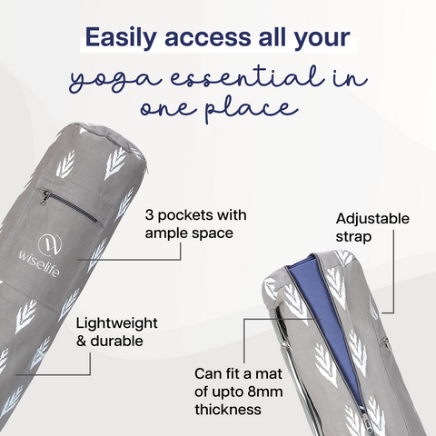 Yoga Mat bag (up to 8mm mats)