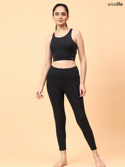 Wise Active Wings Bra (Black)