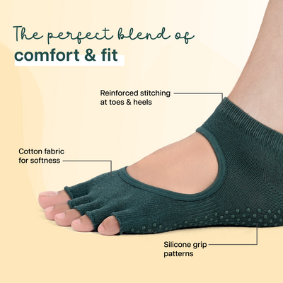 Wise Yoga Grip Socks