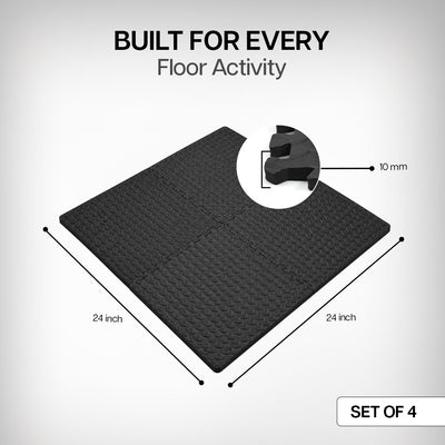 Interlocking Play Mat for Kids & Babies