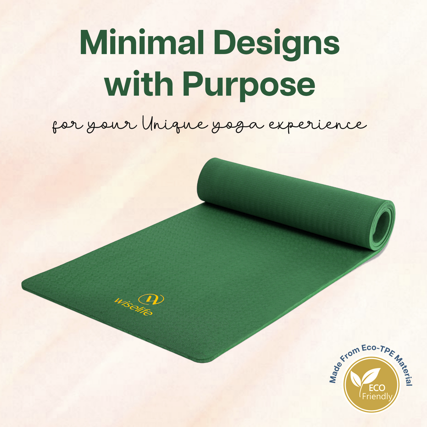 Classic Tpe Yoga Mat - 8 MM