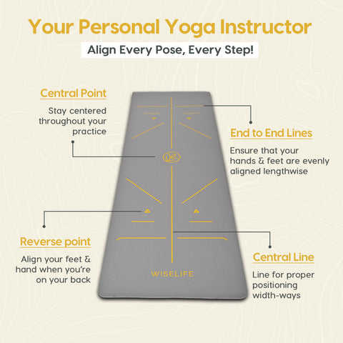 True Alignment Yoga Mat - 6mm