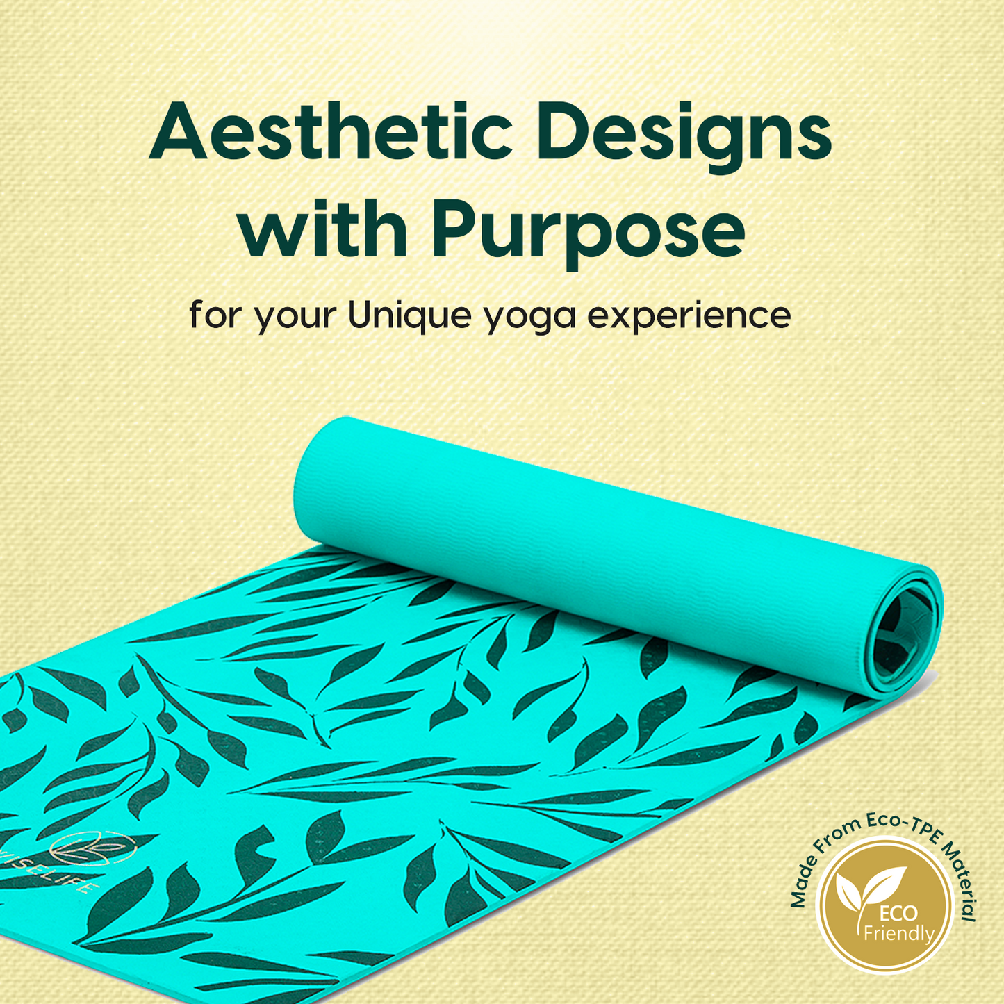 Purpose Printed Yoga Mat - Tropical Sky (6MM)