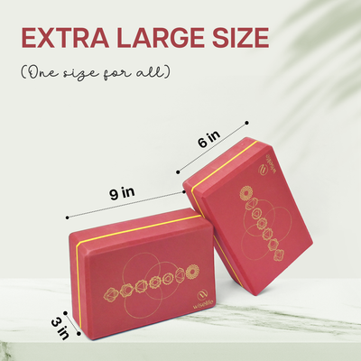 Printed Yoga Block