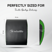 Wise Abdominal Mat | Black & Green
