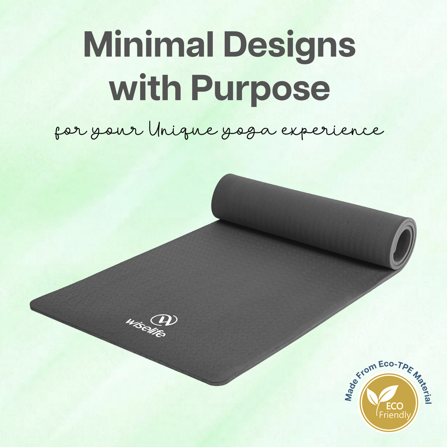 Classic Tpe Yoga Mat - 8 MM