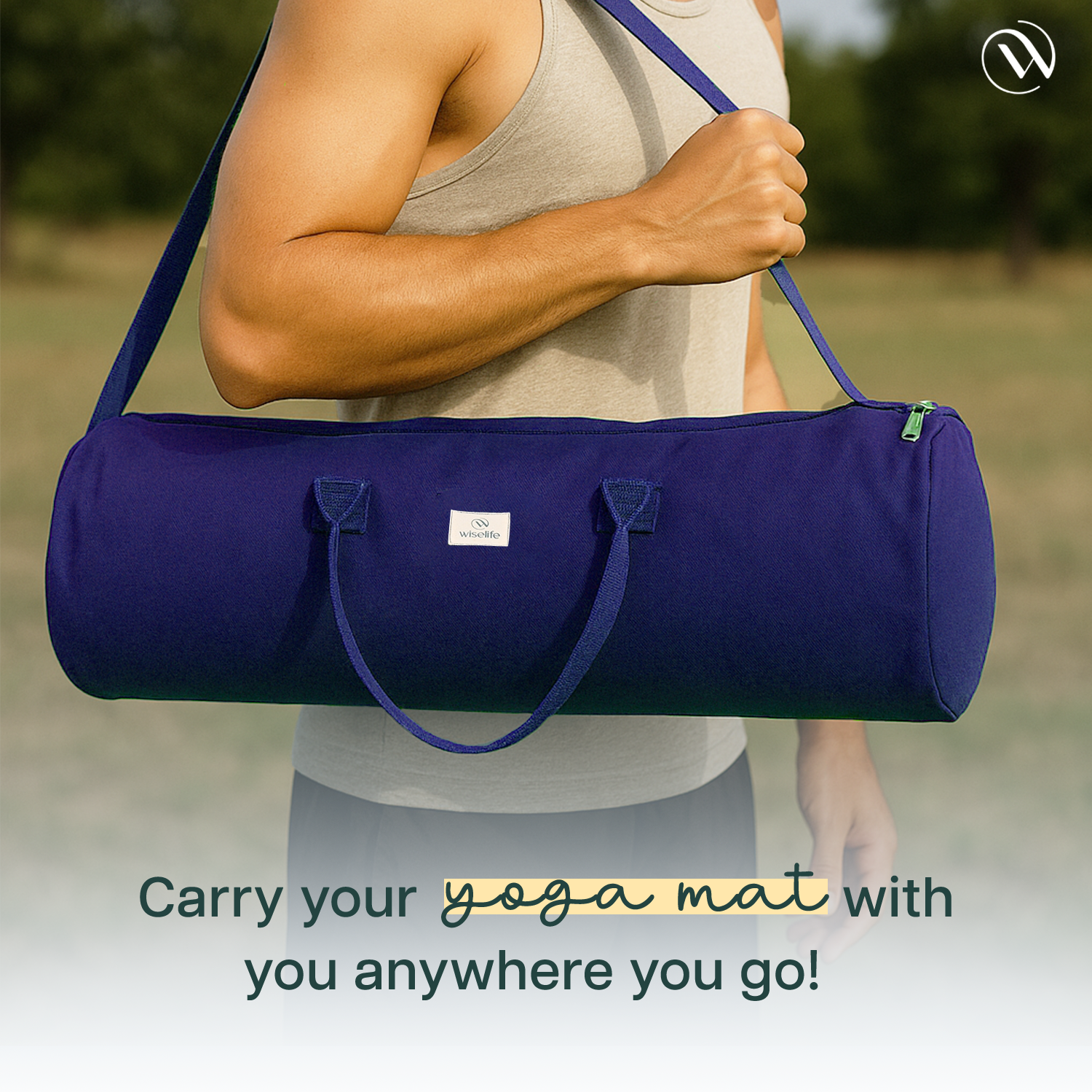 wiselife yoga duffle bag , yoga duffle bag , duffle bag with yoga mat holder , 
duffle bag with yoga mat holder , yoga mat duffle bag , yoga mat duffle bag 10mm , wiselife yoga mat duffle bag 10mm , yoga duffel bag , wiselife yoga mat duffle bag