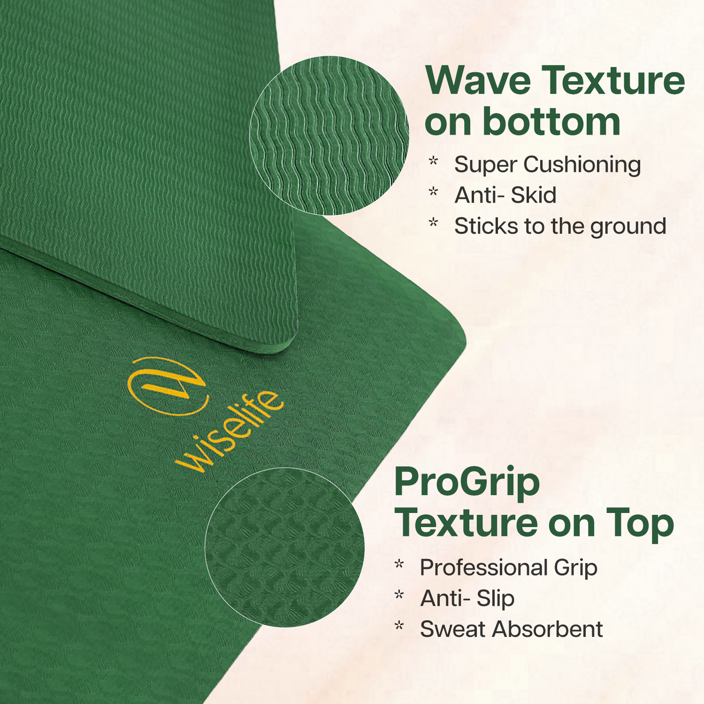 Classic Tpe Yoga Mat - 8 MM