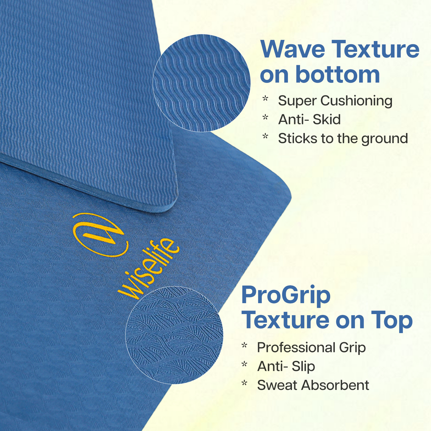 Classic Tpe Yoga Mat - 8 MM