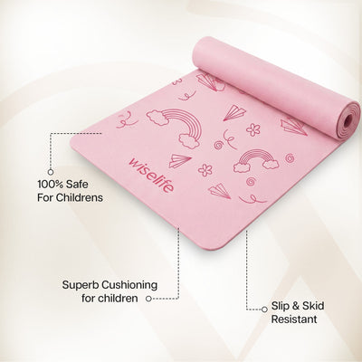 Kids Printed Yoga Mat - 6MM