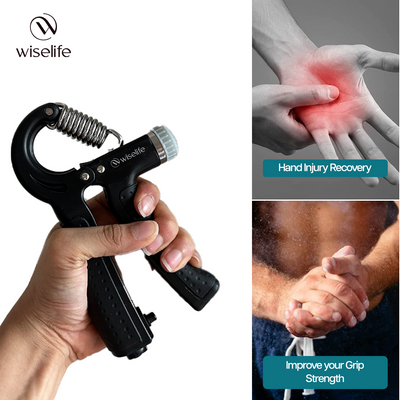Adjustable Hand Grip with Automatic Counter