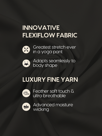 Wise Active Flare Pants (Black)