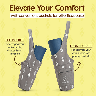 Yoga Mat Tote Bag (Up to 8mm Mat)