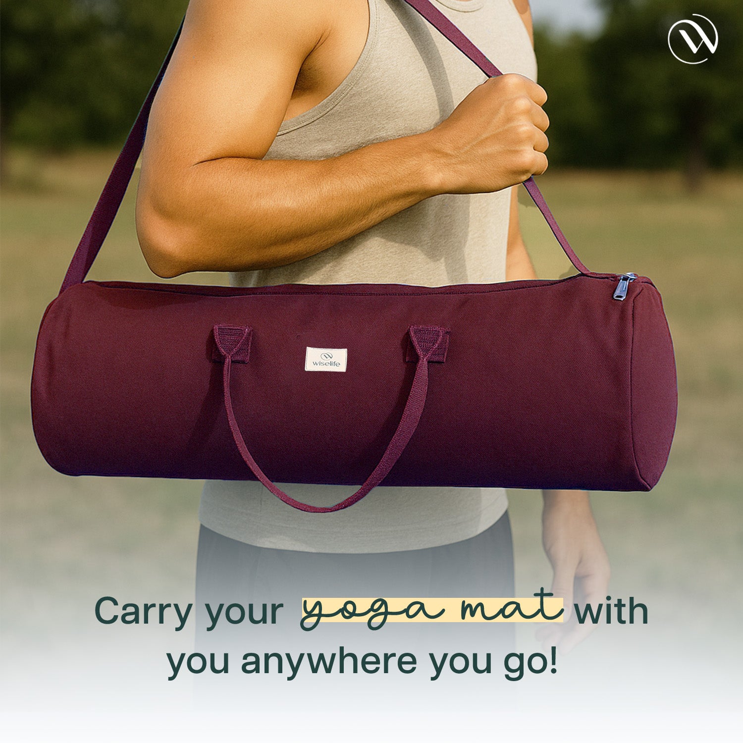 Yoga Mat XL Duffle Bag (Up to 8 mm mats)