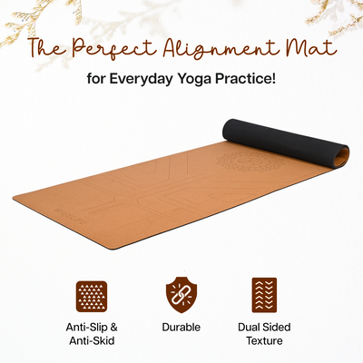Cork & Natural Rubber Yoga Mat