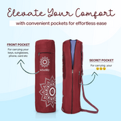 Yoga Mat bag (up to 8mm mats)