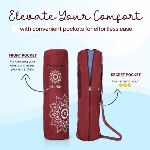Yoga Mat bag (up to 8mm mats)