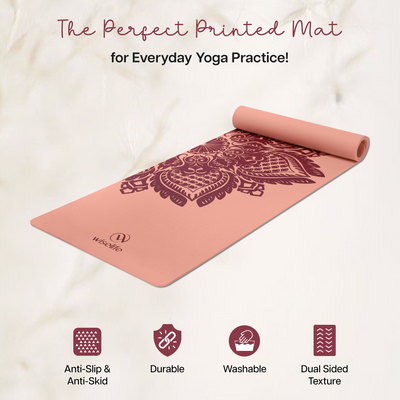 Purpose Printed TPE Yoga Mat-6mm