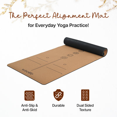 Cork & Natural Rubber Yoga Mat