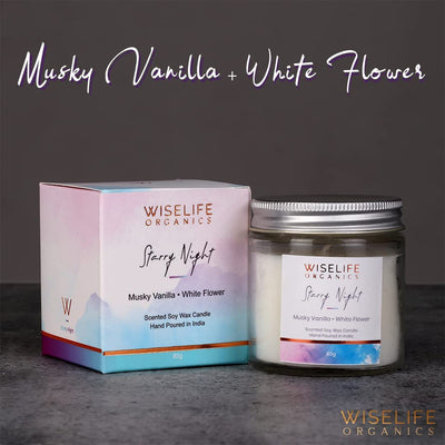 Organic Scented Candle - 80 Gram