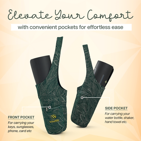 Yoga Mat Tote Bag (up to 8mm mats)
