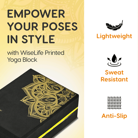 Printed Yoga Block