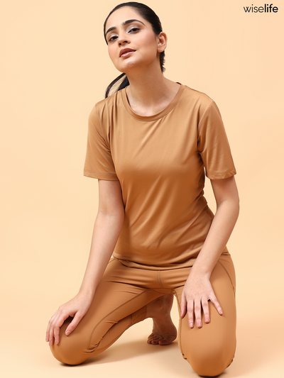 Wise Active Classic T-shirt (Brown)