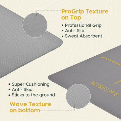 True Alignment TPE Yoga Mat - 6mm