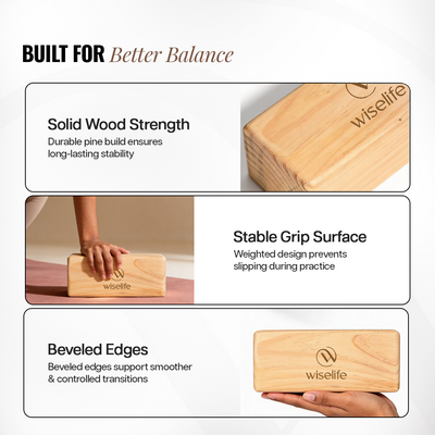 Wooden Yoga Blocks