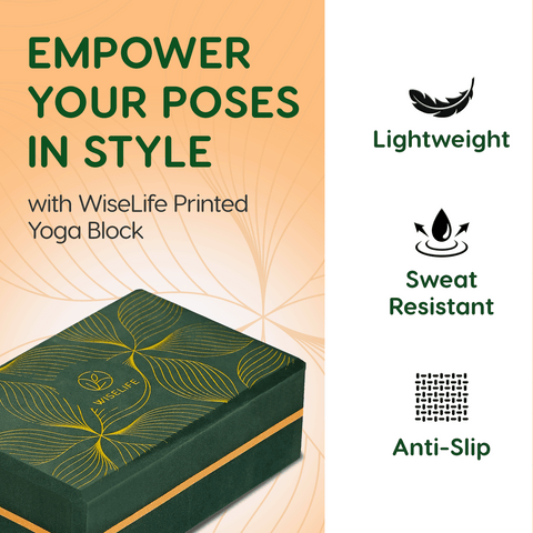 Printed Yoga Block