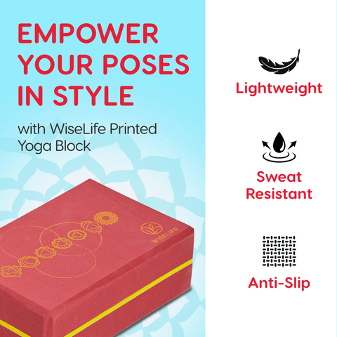 Printed Yoga Block
