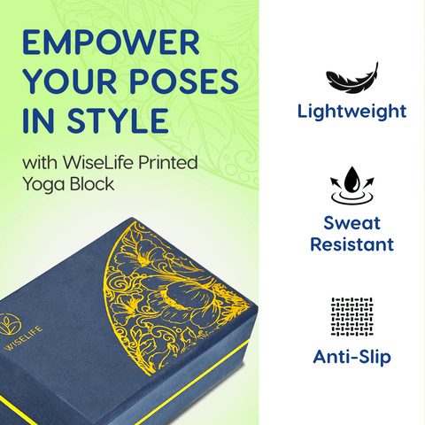 Printed Yoga Block
