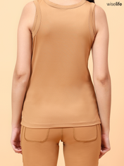 Wise Active Tank Top (Brown)