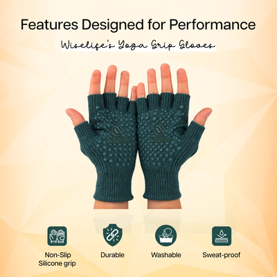 Wise Yoga Grip Gloves