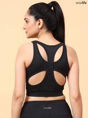 Wise Active Wings Bra (Black)