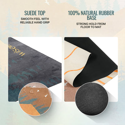 Foldable Rubber Yoga Mat 2MM